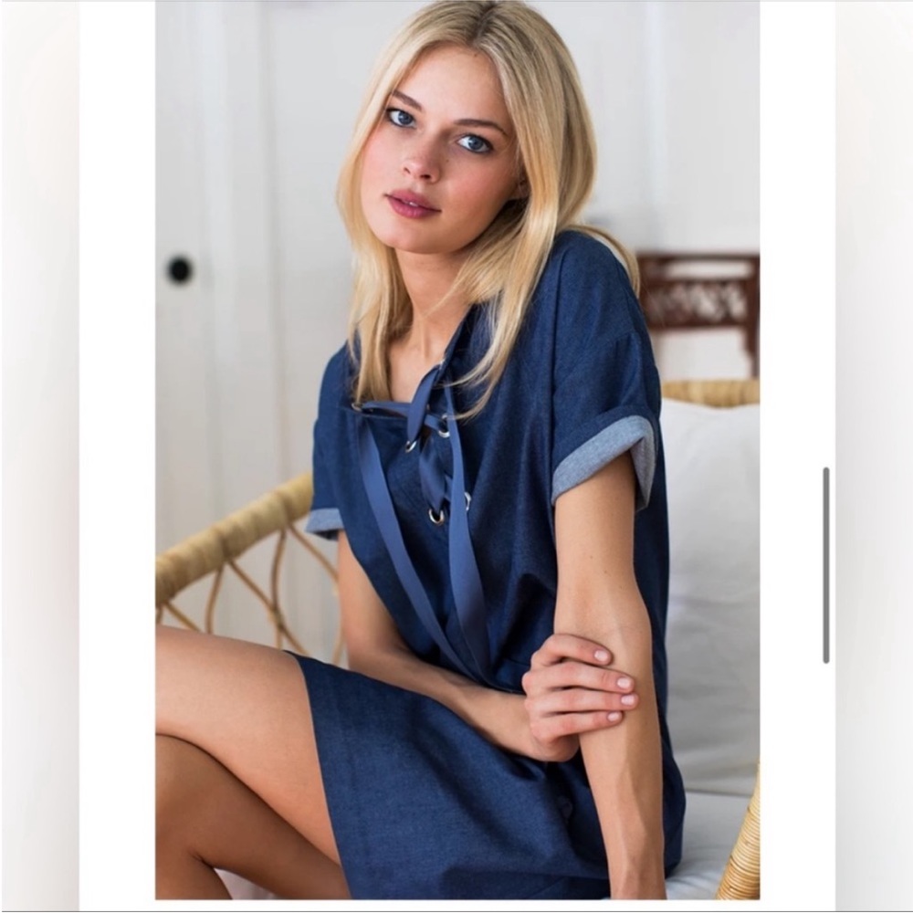 Emerson Fry Blue Mini Dress